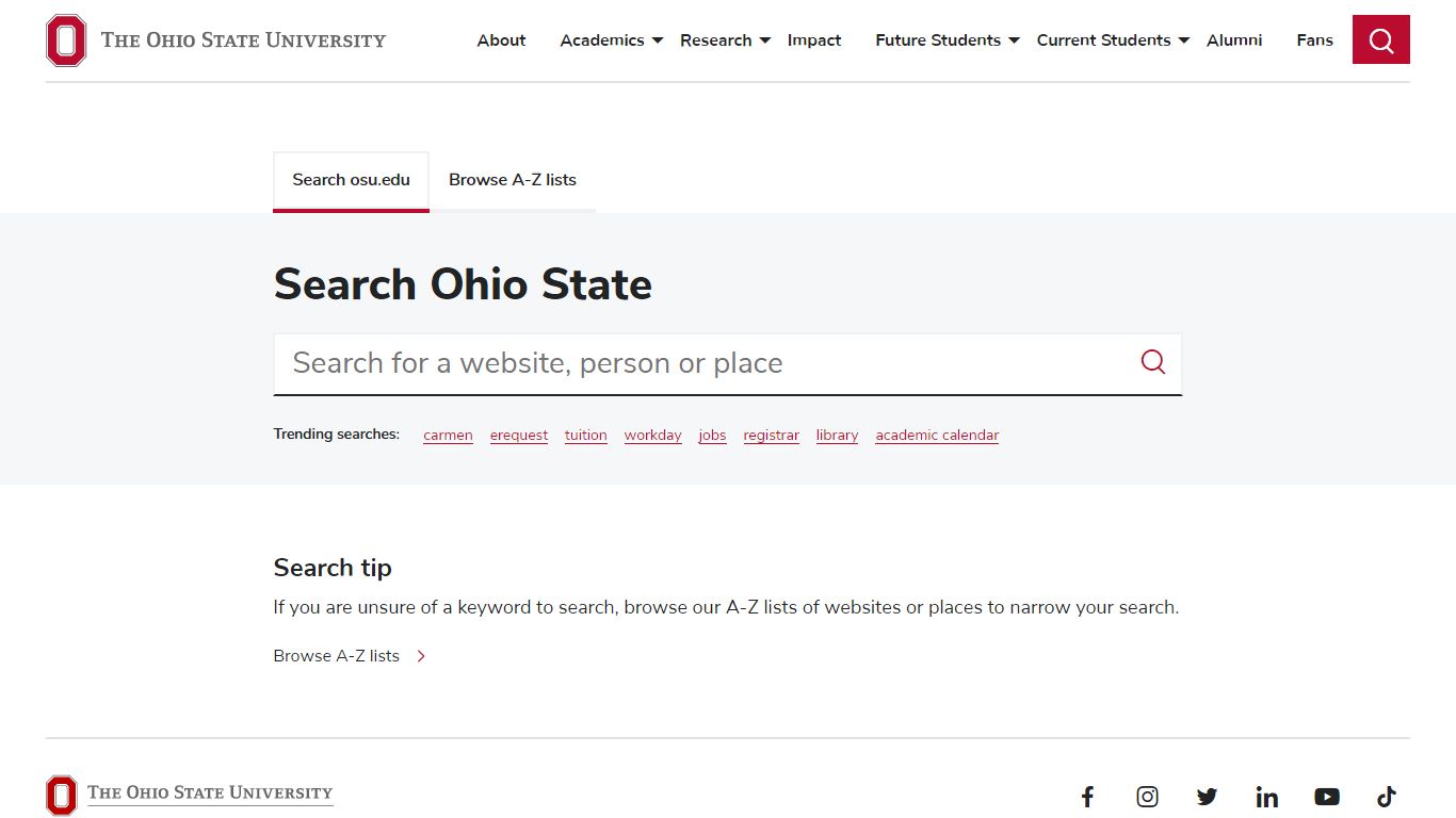 Search | Ohio State
